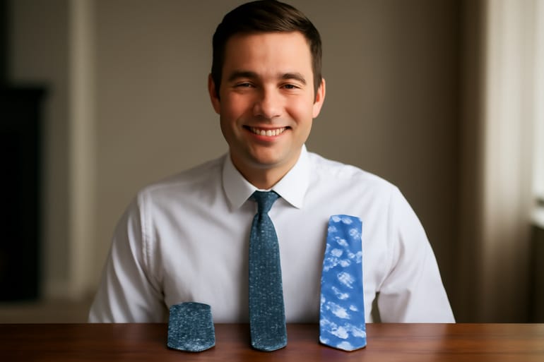 Small vs Large Floral Neckties: Pattern Scale Guide