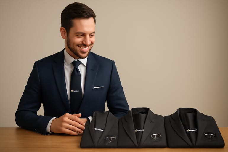 Match Tie Clips and Cufflinks to Lapel Styles