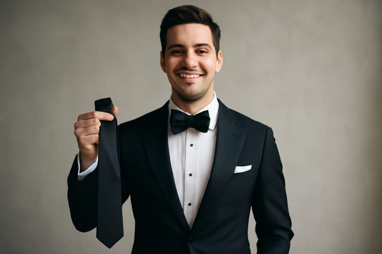 How to Choose the Right Necktie Width for Black Tie