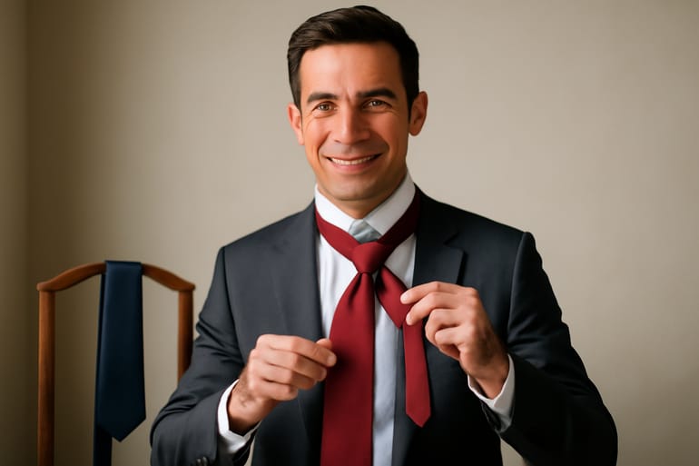 Choosing a Tie for a Windsor Knot: Size & Fit Guide