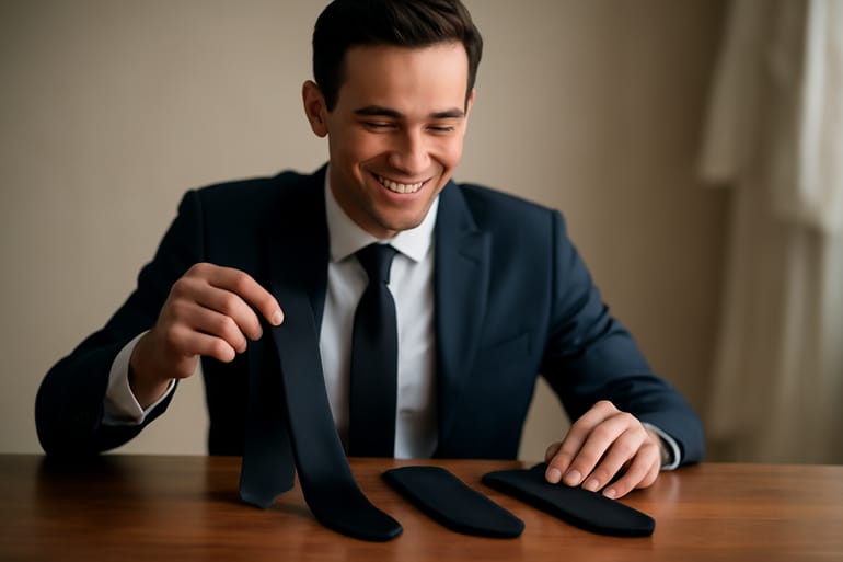 Best Fabrics for Solid Black Neckties (Guide)