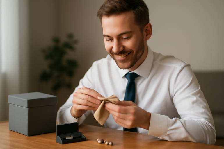 Care and Maintenance for Tie Clips & Cufflinks