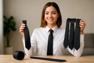 How to Choose the Right Black Necktie to Wear Well