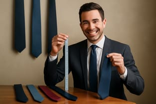 Classic Necktie Lengths and Widths Explained