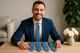 Blue Floral Neckties: Colors, Patterns & Styling Guide