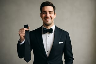 How to Choose the Right Necktie Width for Black Tie
