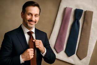 Best Fabrics for Windsor Knot Ties: Silk & Blends
