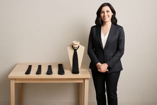 Black Necktie Widths for Different Necklines Guide