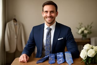 Blue Floral Neckties: Colors, Patterns & Styling Tips