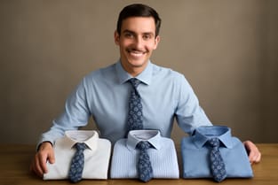 Pairing Blue Floral Neckties with Shirts: Best Practices