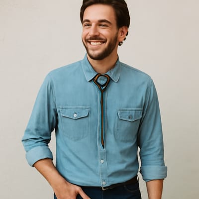 How to wear a bolo tie casually without it looking like a costume