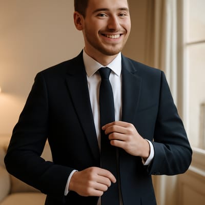 How do your build, lapels, and collar shape affect the right tie width?