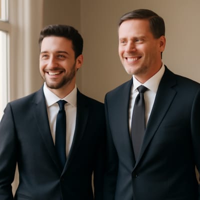 How do tie widths shape the look of formalwear?