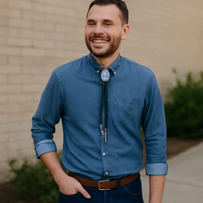What casual occasions work best for a bolo tie?