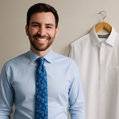 How do you match blue tones and floral colors without clashing?