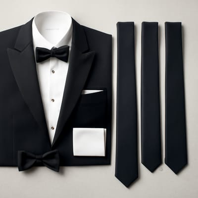 What necktie width looks most balanced with formalwear?