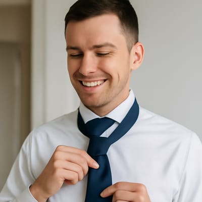 Mistake #2: Uneven tension makes a lopsided or twisted knot