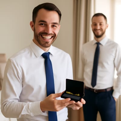 How do you plan groomsmen gifts that actually match?