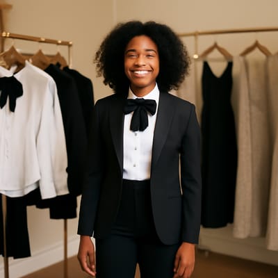 Shopping guide: where to buy women’s black tie neckwear (and how to choose)