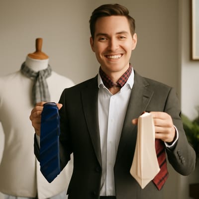 Neckties, cravats, and ascots: the terminology UK shoppers actually face