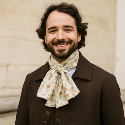 From 17th-century neck cloth to British formalwear staple