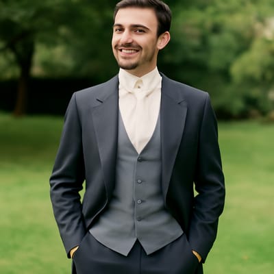Cravats and formal daywear: a traditional product type for weddings
