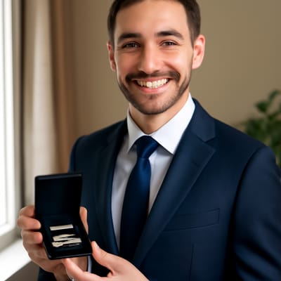 Tie clips, tie pins and finishes: what’s the real difference?