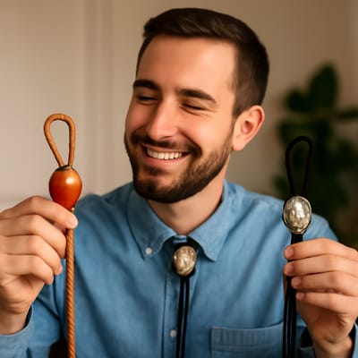 Bolo tie materials: which cord and slide options last (and look better)?