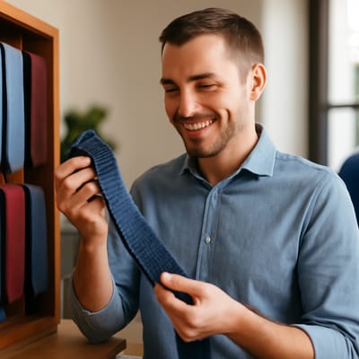 How to buy a good non-brand tie: a practical checklist