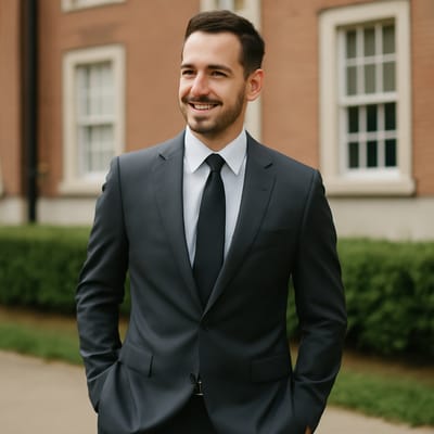 Which Suit Colors Look Best with a Black Tie and White Shirt?