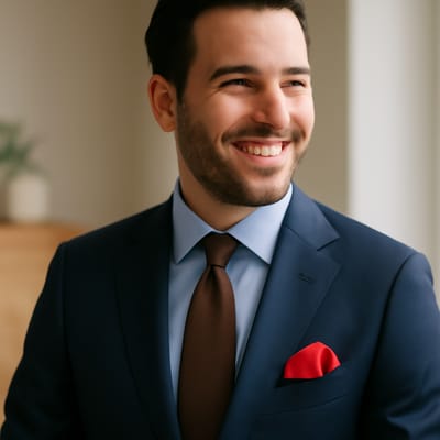 How should a pocket square match your tie, shirt, and suit?