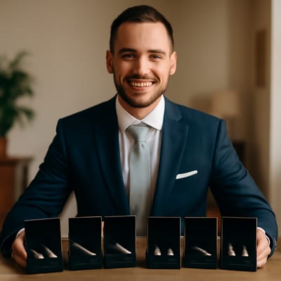 Which tie clip styles look best for weddings (and photos)?