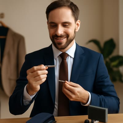 Which tie clip styles actually look good (and when)?