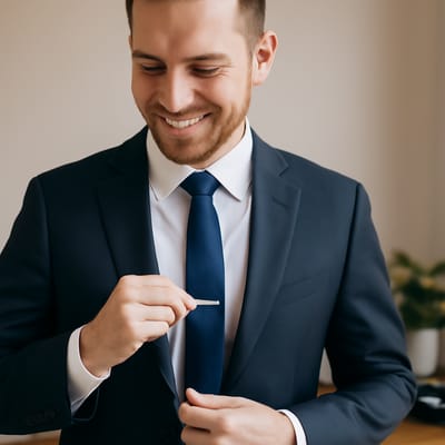 Can a budget-friendly tie clip still look expensive?