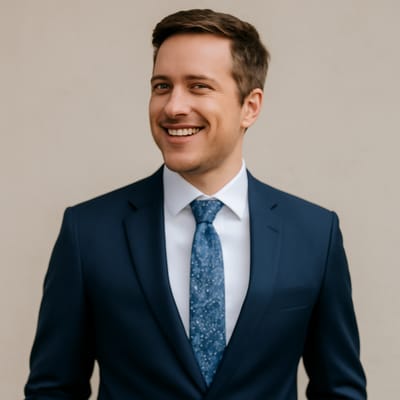 What shirt and suit pairings make a blue floral tie look sharp (not busy)?