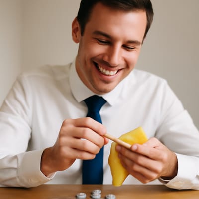 Can you polish a tie clip or cufflinks—and when should you not?