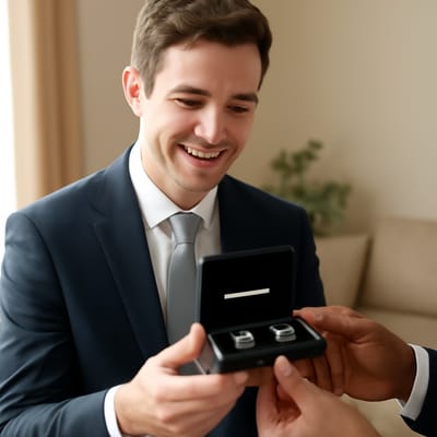 How do you coordinate cufflinks with tie clips without overdoing it?