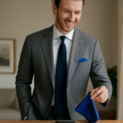 How do you match a pocket square with your suit, shirt, and tie?