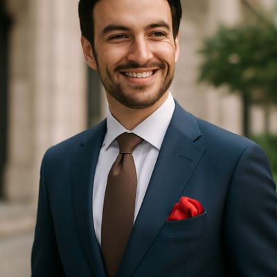 Silk pocket squares: when shine and drape are the goal