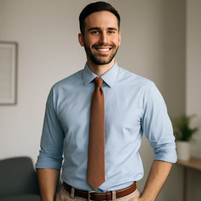 Windsor knot in business casual: how to avoid looking overdressed