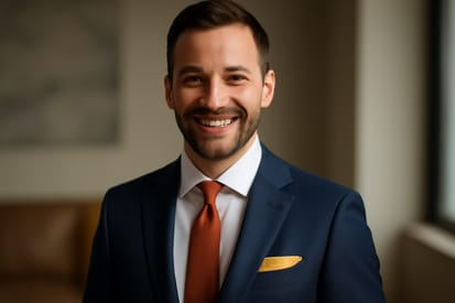 Pocket Square Color Coordination With Suit and Tie