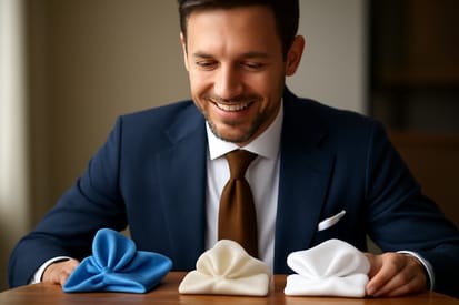 Pocket Squares 101: Silk vs Linen vs Cotton Guide